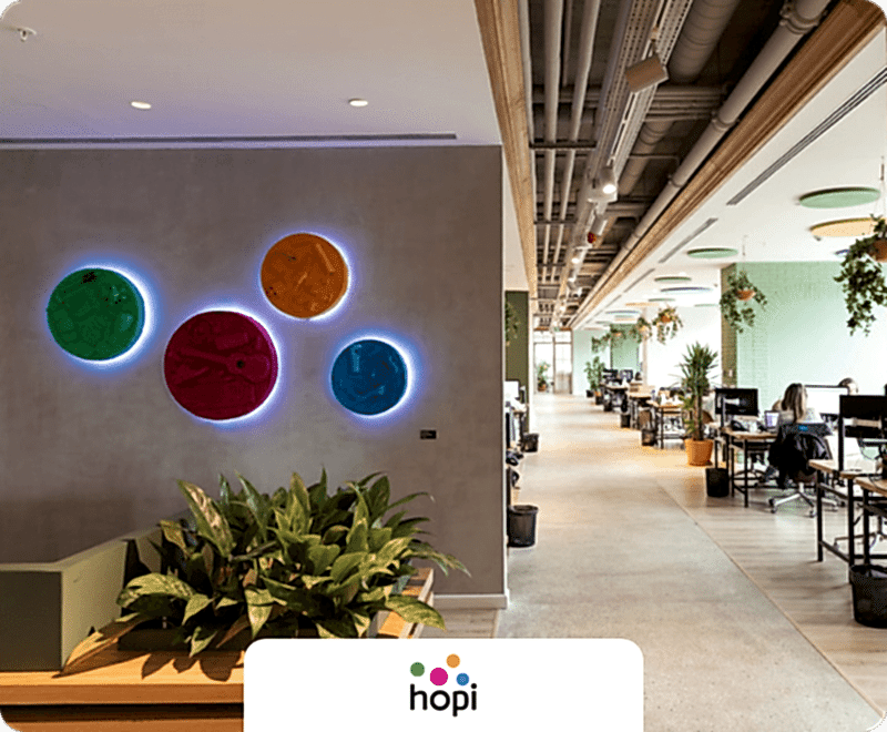 Kolektif House iş ortaklarından Hopi'nin promosyonel logo görseli