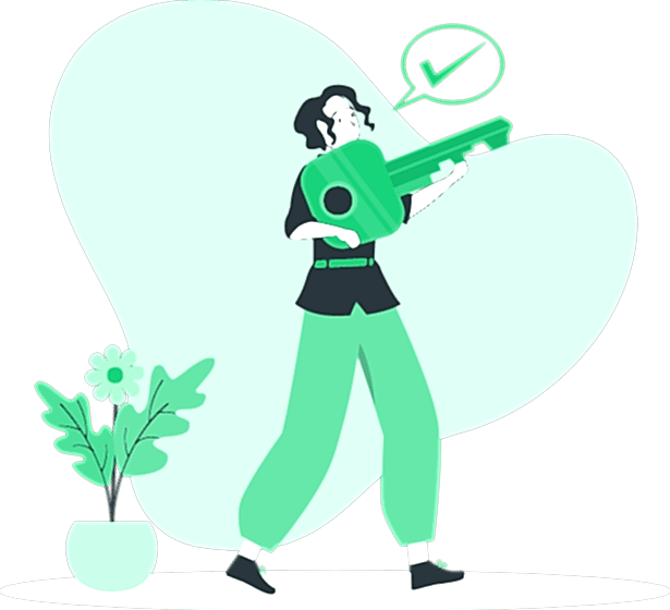 Kolektif House mimari tasarım çözümleri için anahtar ikon görseli.