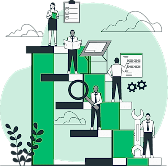 Kolektif House mimari tasarım süreçlerinde kullanılan şelale metodolojisi görseli